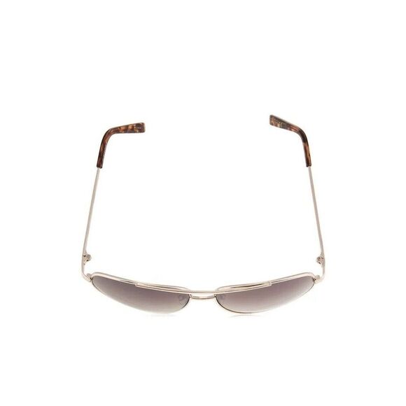 Jessica Simpson J106 GLD Aviator Sunglasses Gold Tone Brown Sunnies Shades - Picture 6 of 13